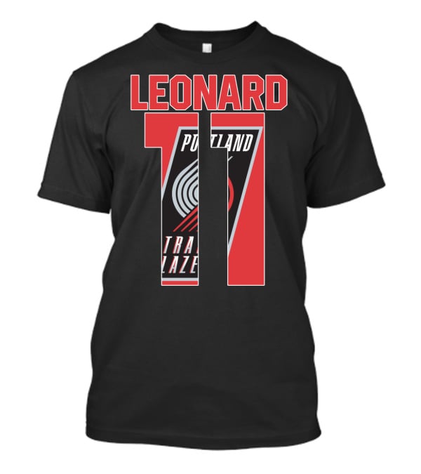 Leonard 11 Portland Trail Blazers Nba T-Shirt