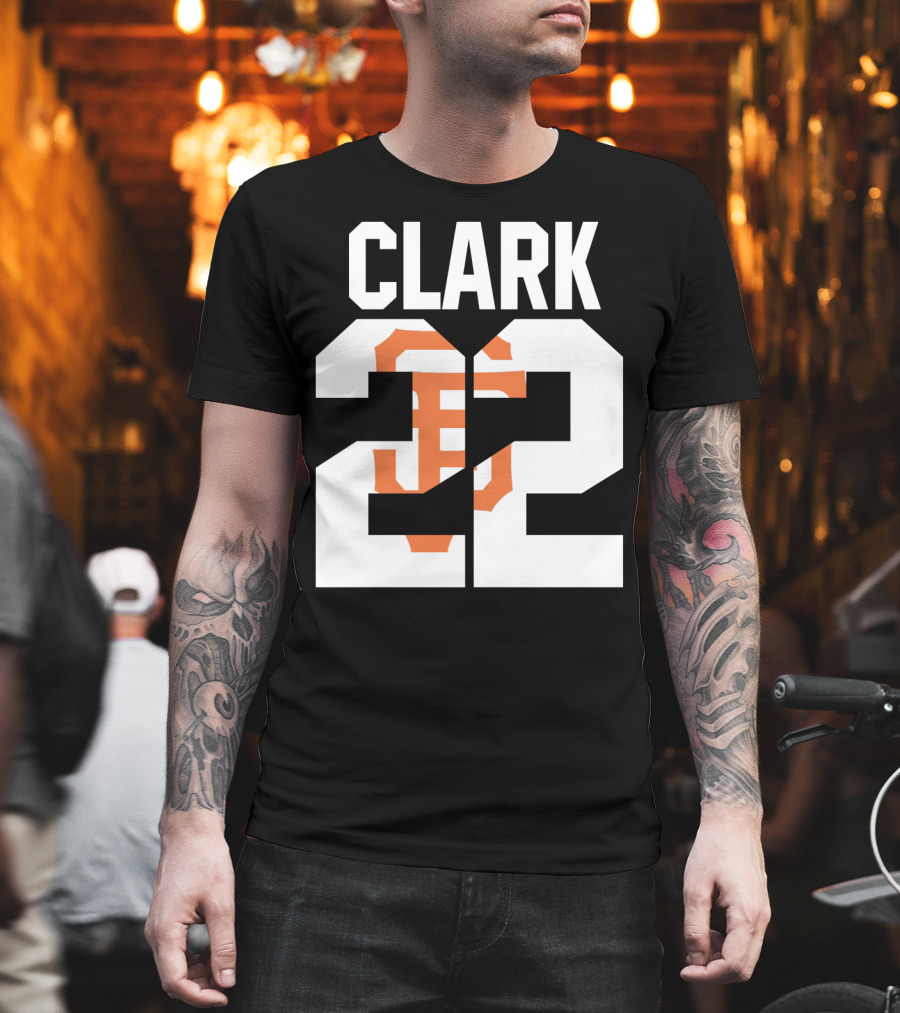 Clark 22 San Francisco Giants 1989 T-Shirt