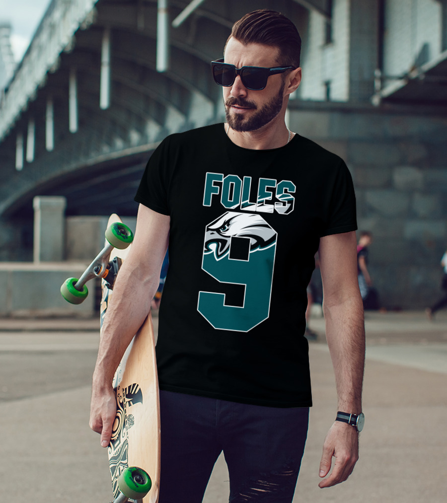 Philadelphia Eagles Nick Foles 9 Eagle T-Shirt