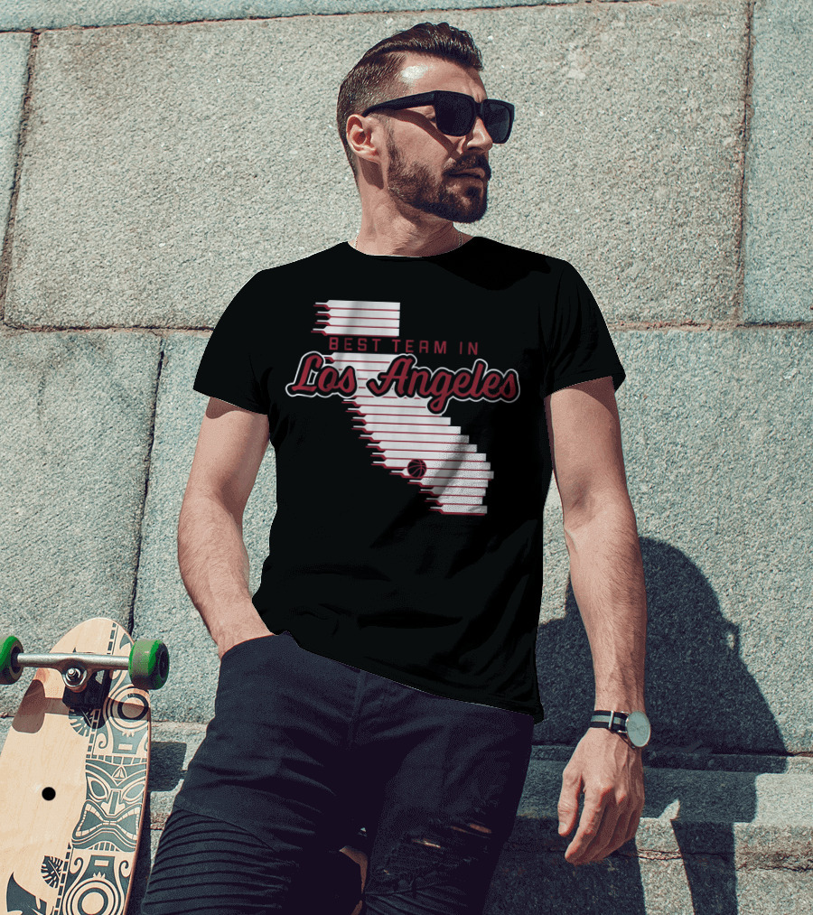 Best Team In Los Angeles ClippersTeam California Basketball T-Shirt