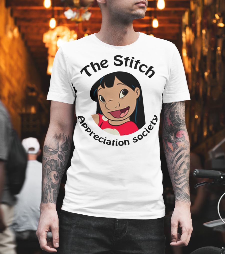 The Stitch Appreciation Society Lilo Fan Tribute Animation T-Shirt