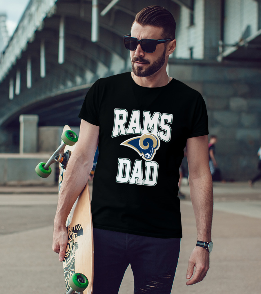 Los Angeles Rams Dad Father's Day Gift T-Shirt