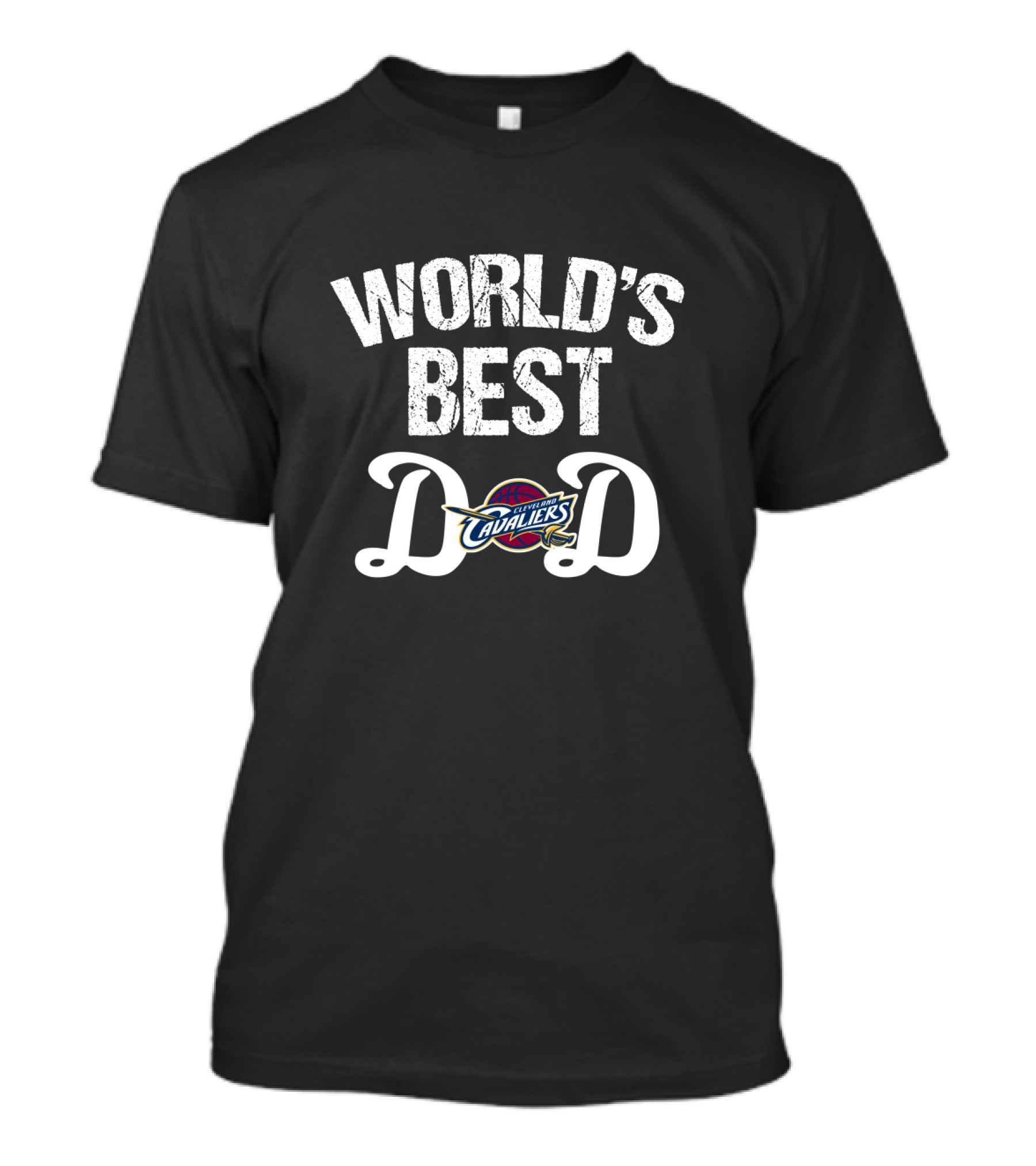 World's Best Dad Cleveland Cavaliers T-Shirt