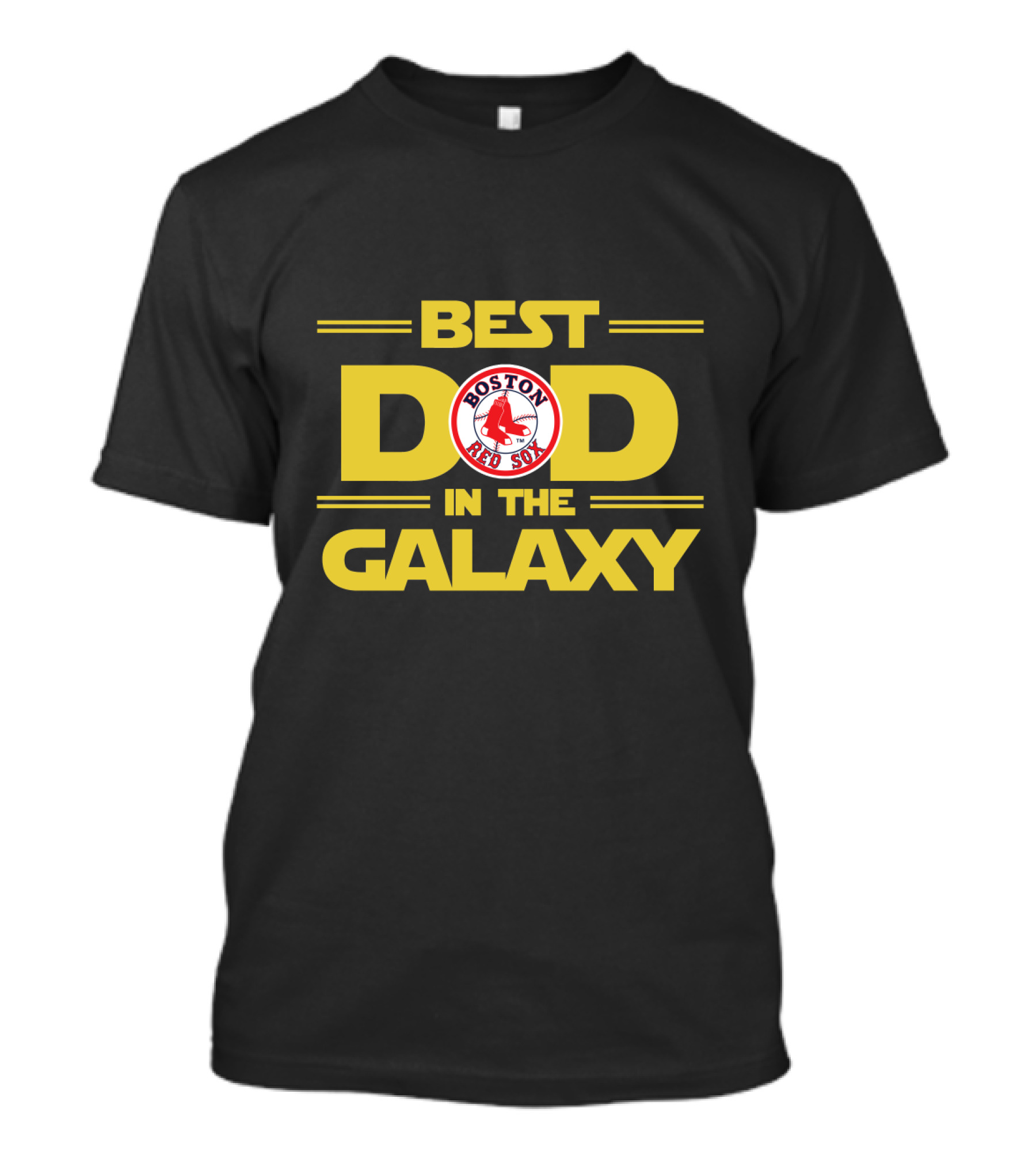 Best Boston Red Sox Dad In The Galaxy T-Shirt