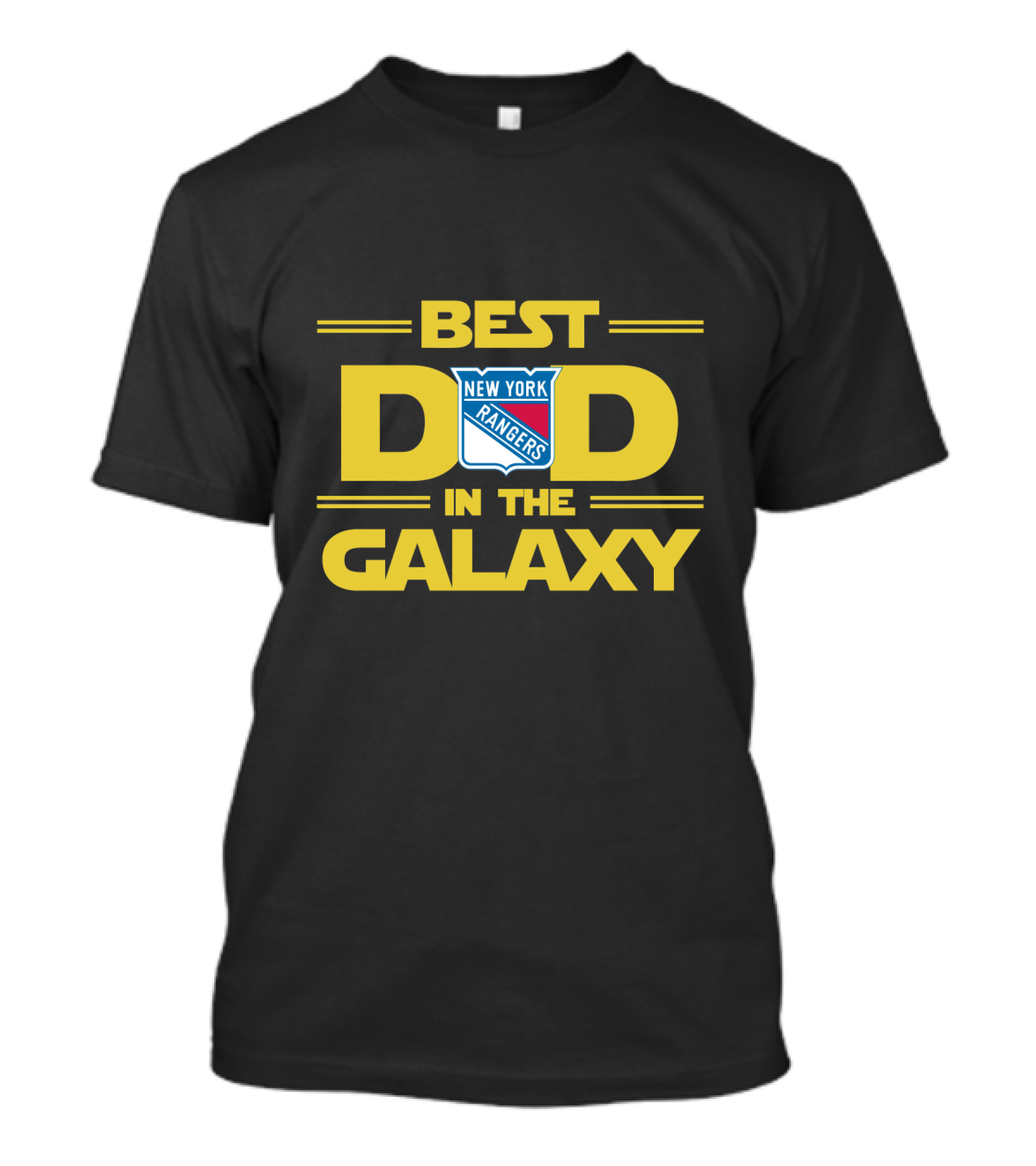 Best New York Rangers Dad In The Galaxy T-Shirt