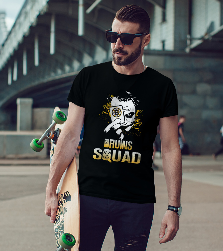 Bruins Squad Joker Card Boston Bruins Fans T-Shirt