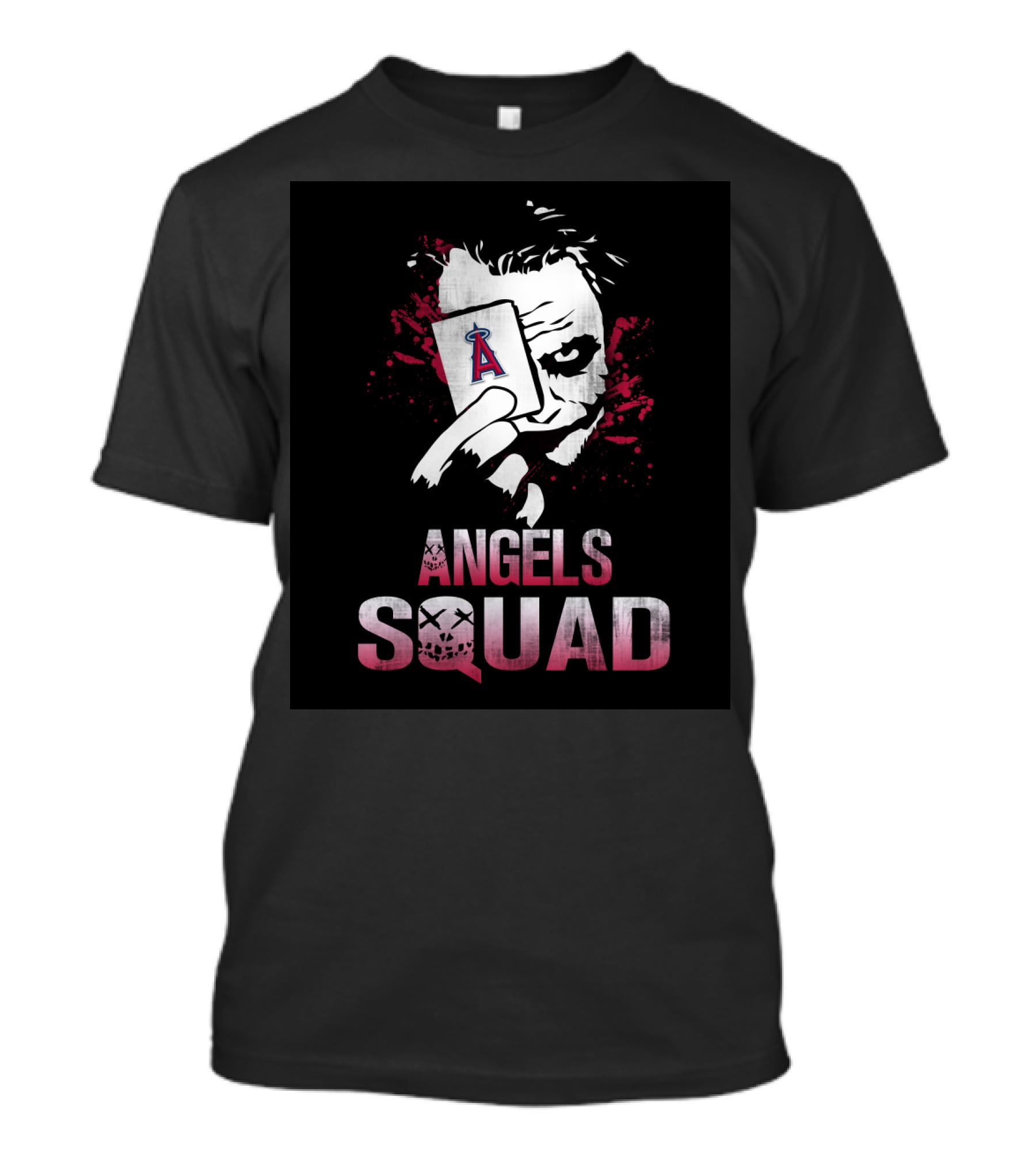 Angels Squad Joker Los Angeles Fans T-Shirt