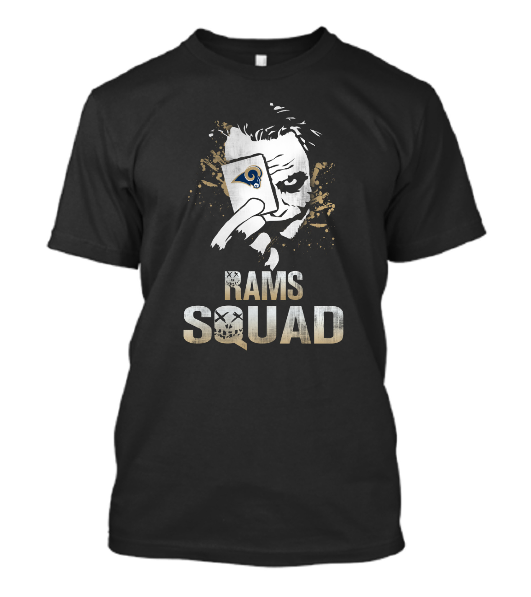 Rams Squad Joker Los Angeles Rams Fans T-Shirt