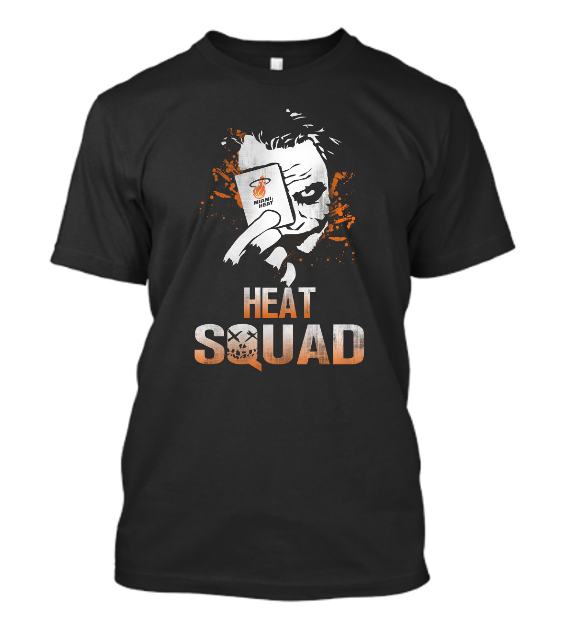 Heat Squad Miami Heat Fans Joker Card T-Shirt