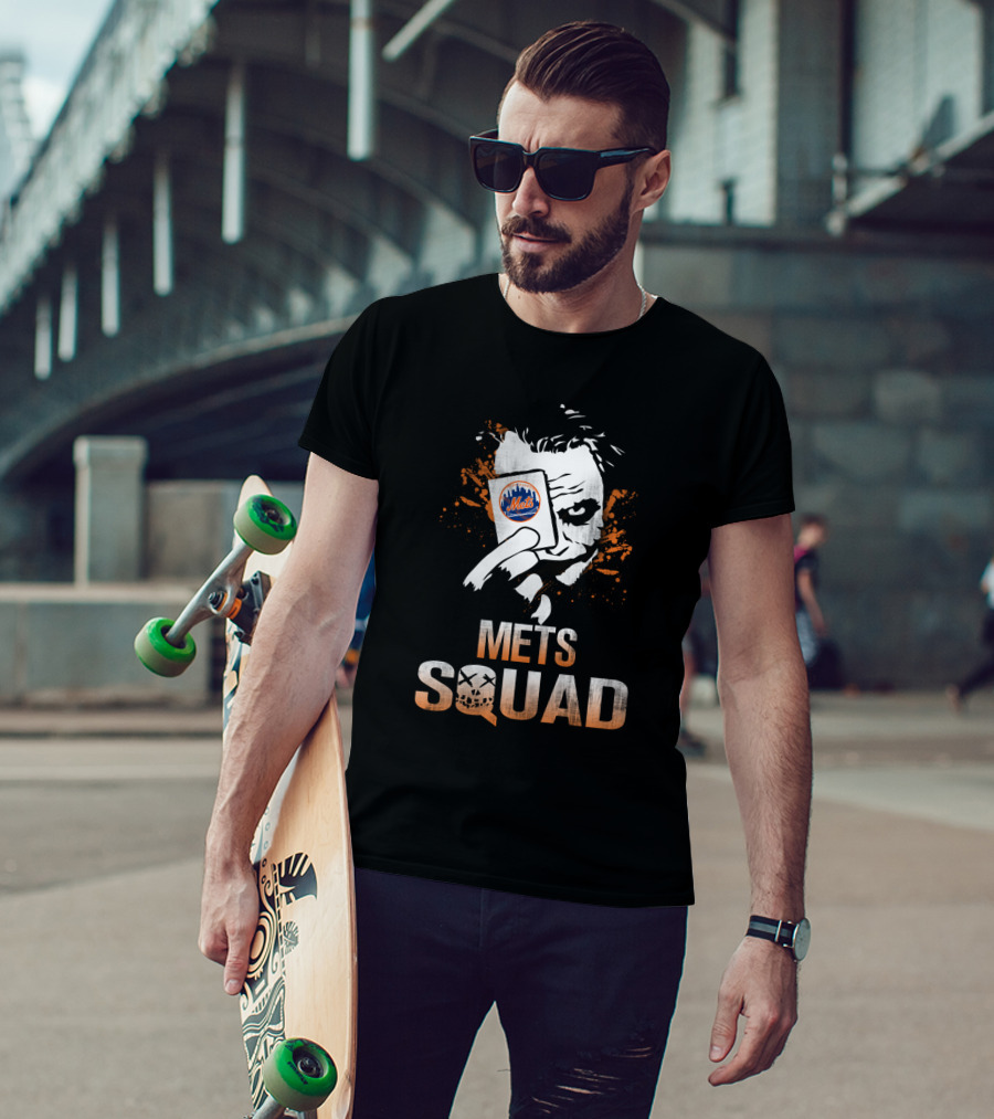 Mets Squad Joker Card Fan T-Shirt