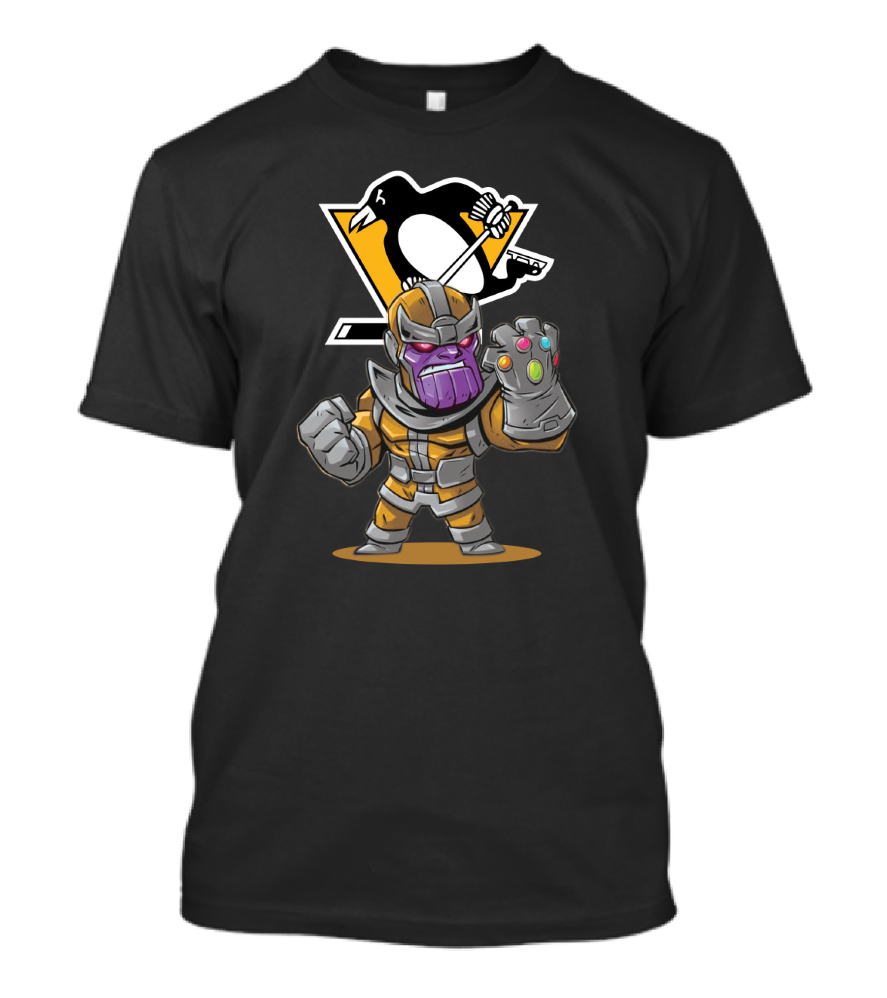 Thanos Pittsburgh Penguins Crossover T-Shirt