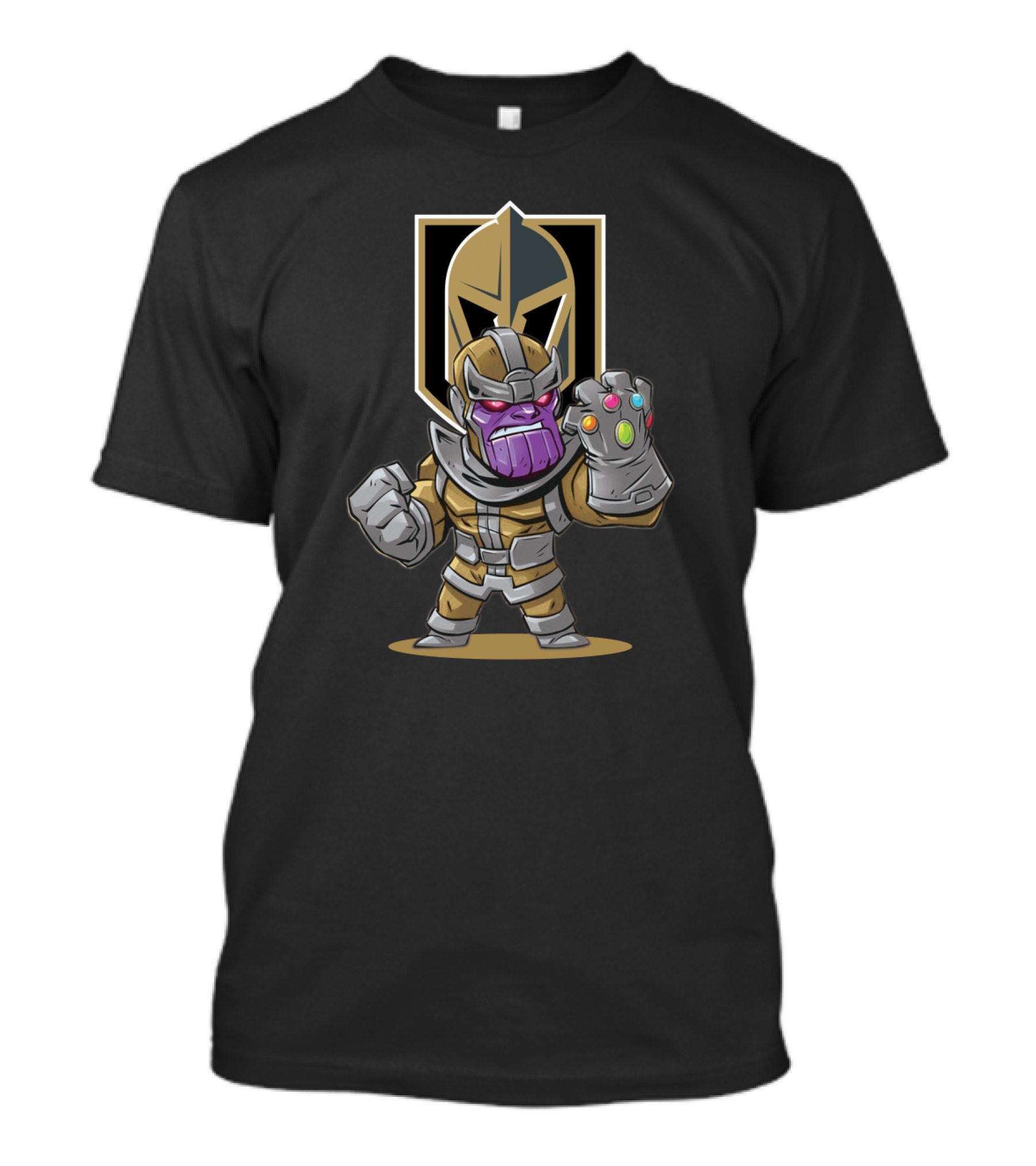 Thanos Vegas Golden Knights Crossover Fans T-Shirt