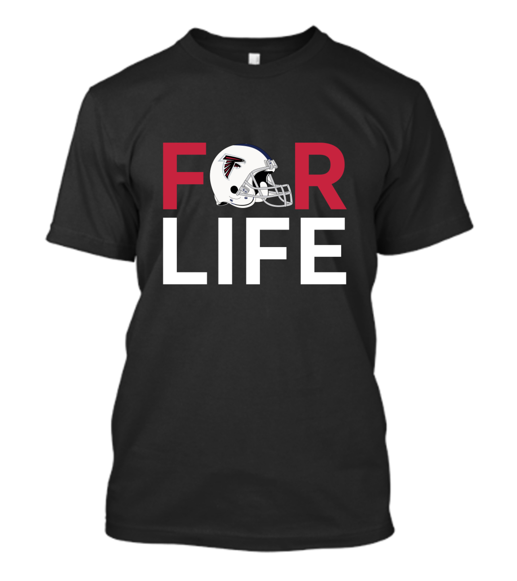 Atlanta Falcons Helmet For Life For Fans T-Shirt