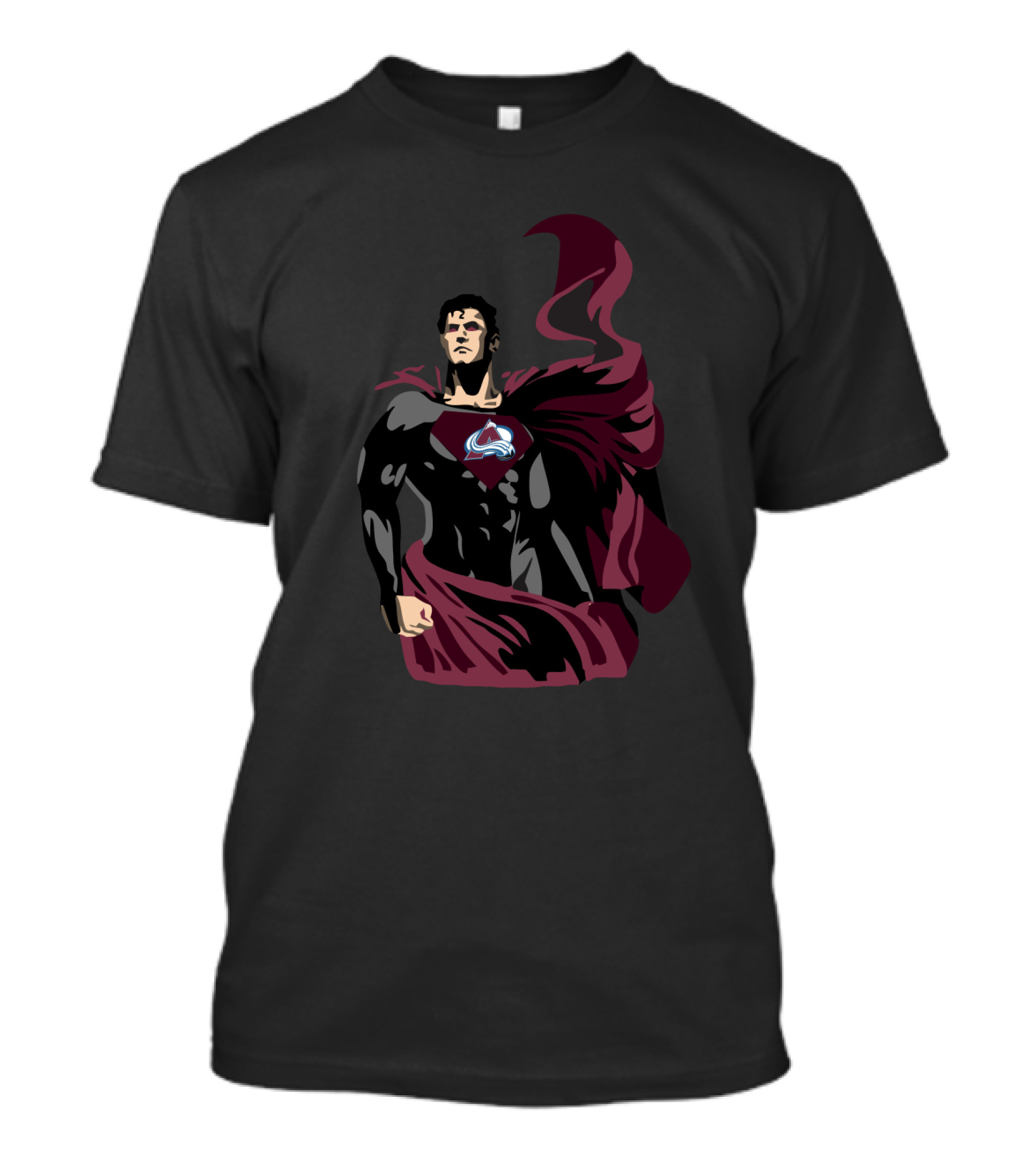 Superman Colorado Avalanche Fans Hero T-Shirt