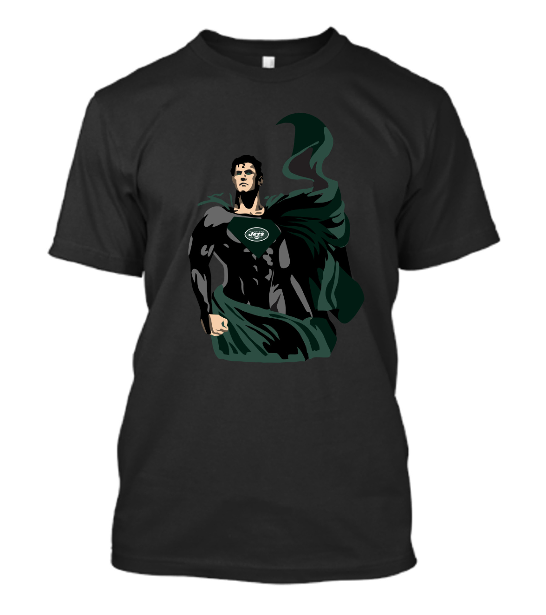 Superman Jets Fan Apparel New York T-Shirt
