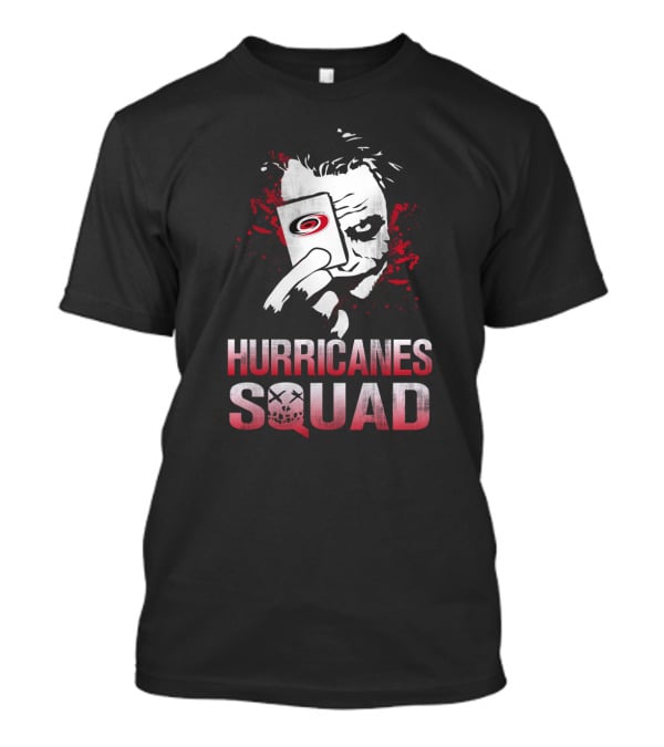 Hurricanes Squad Joker Card Carolina Hurricanes Fan T-Shirt