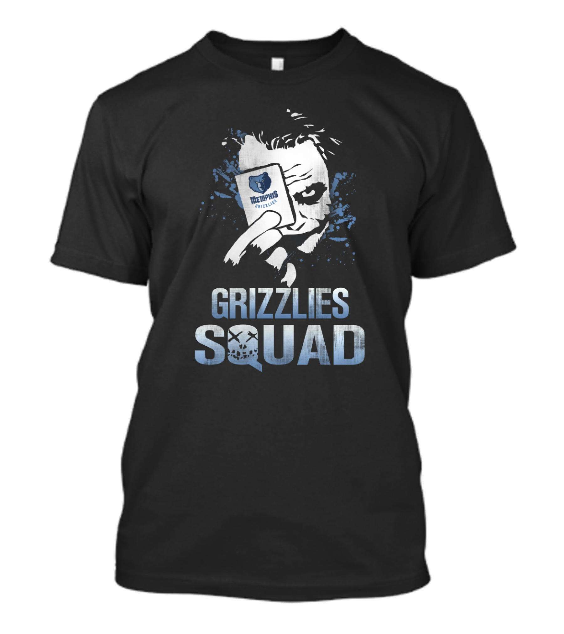 Grizzlies Squad Joker Card Memphis Grizzlies Fans T-Shirt