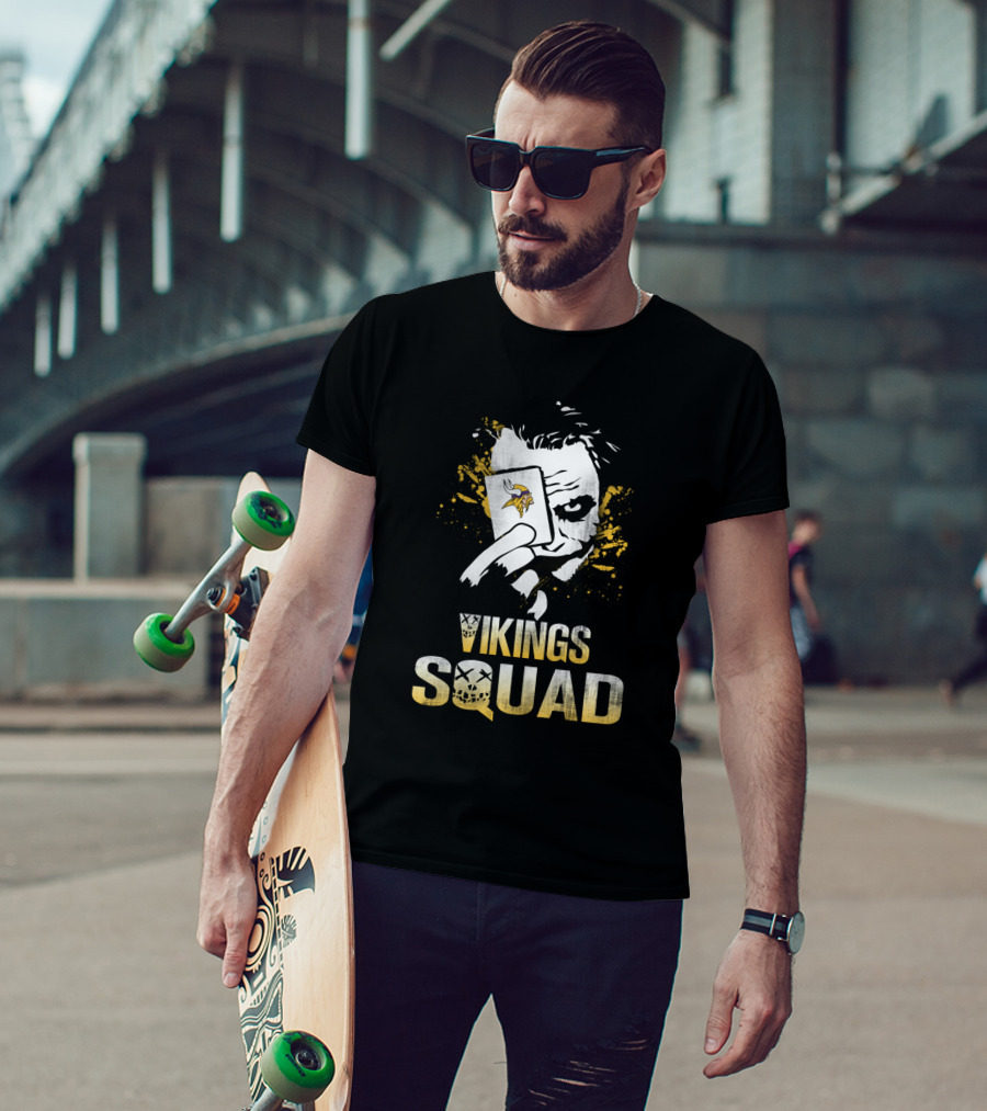 Vikings Squad Joker Card Minnesota Fans T-Shirt