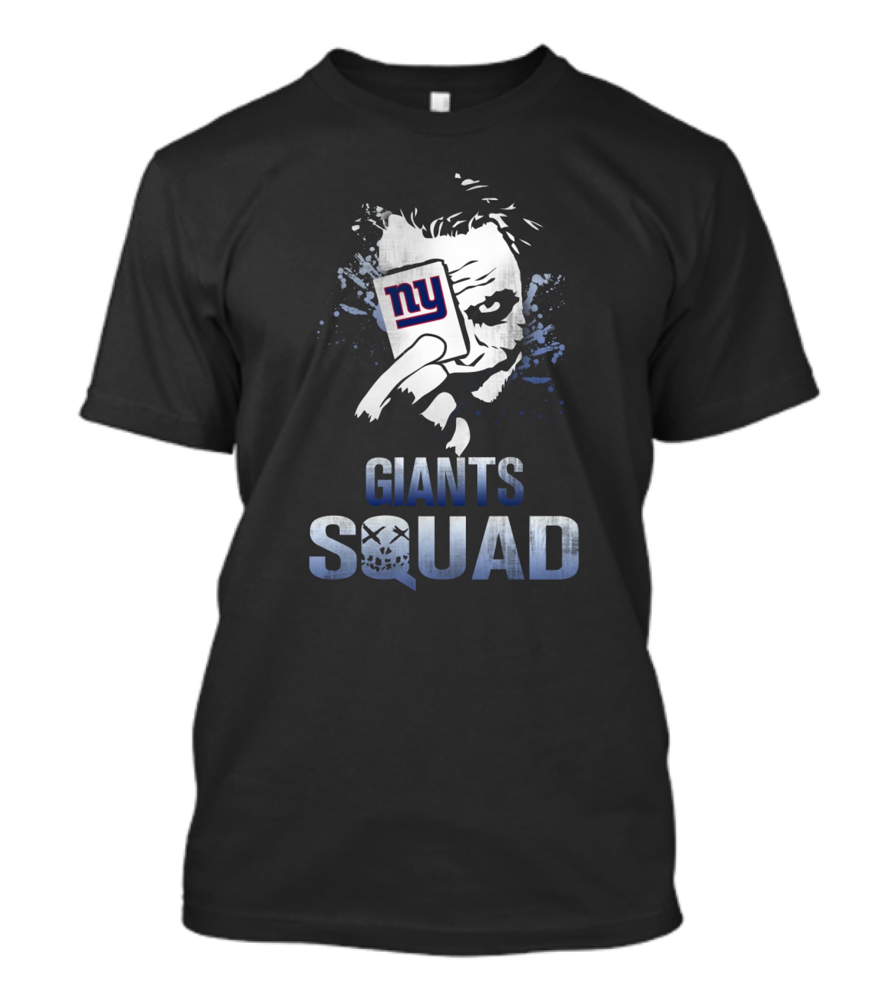 Giants Squad Joker Card New York Giants Fans T-Shirt