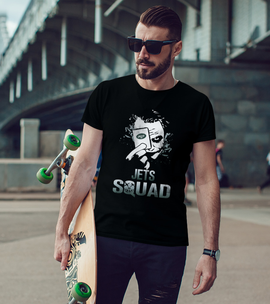 Jets Squad Joker Card New York Jets Fans T-Shirt