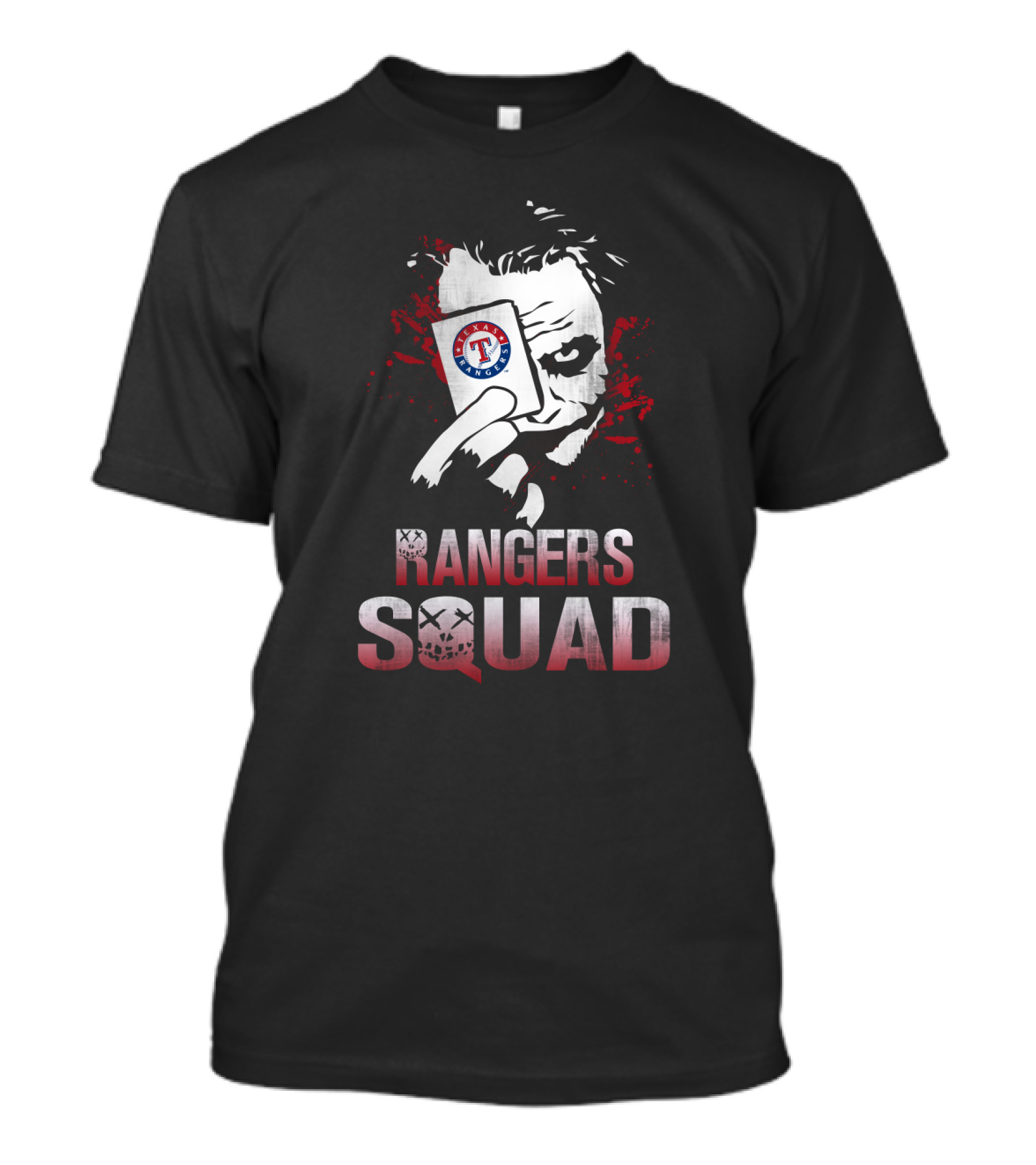 Rangers Squad Joker Card Texas Rangers Fans T-Shirt