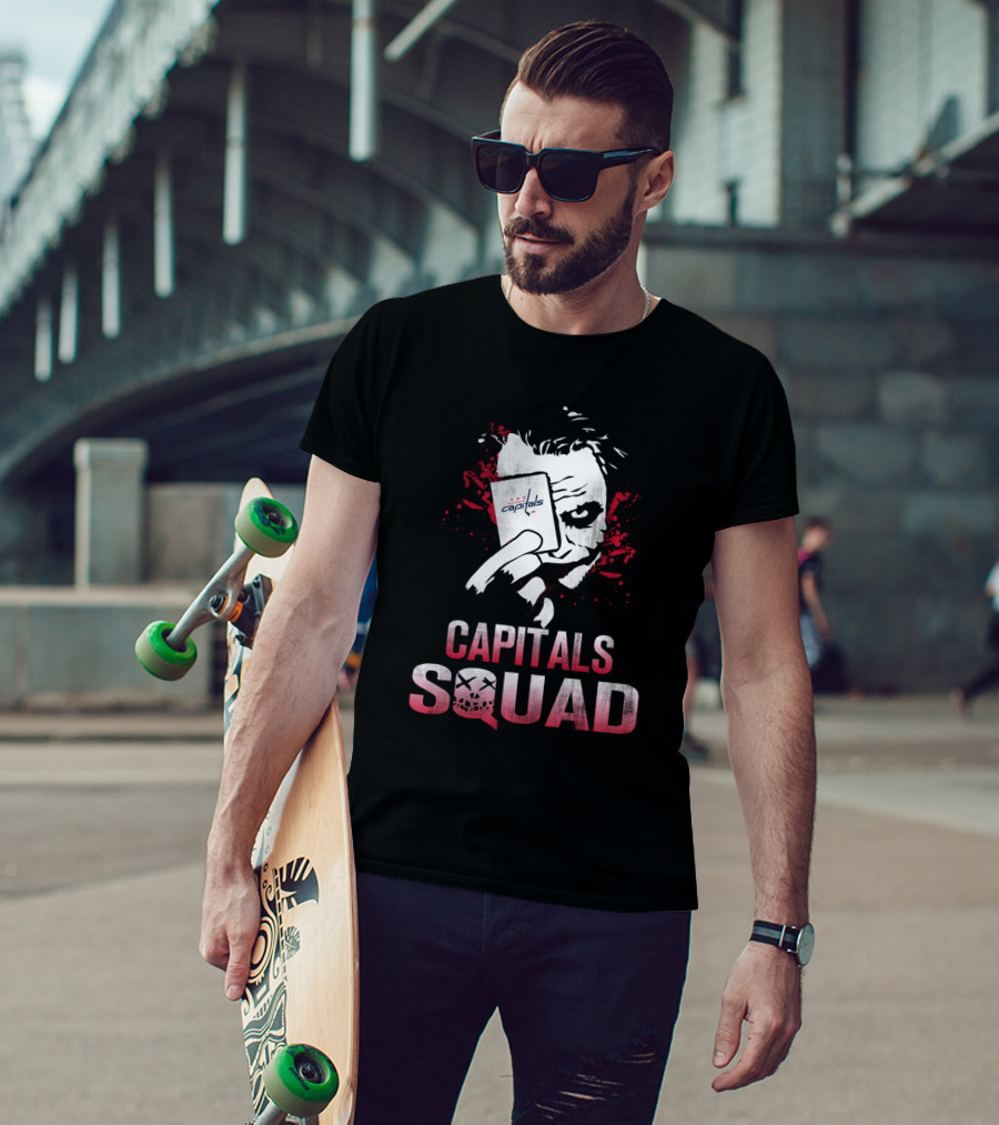 Capitals Squad Joker Hockey Fans Washington Capitals T-Shirt