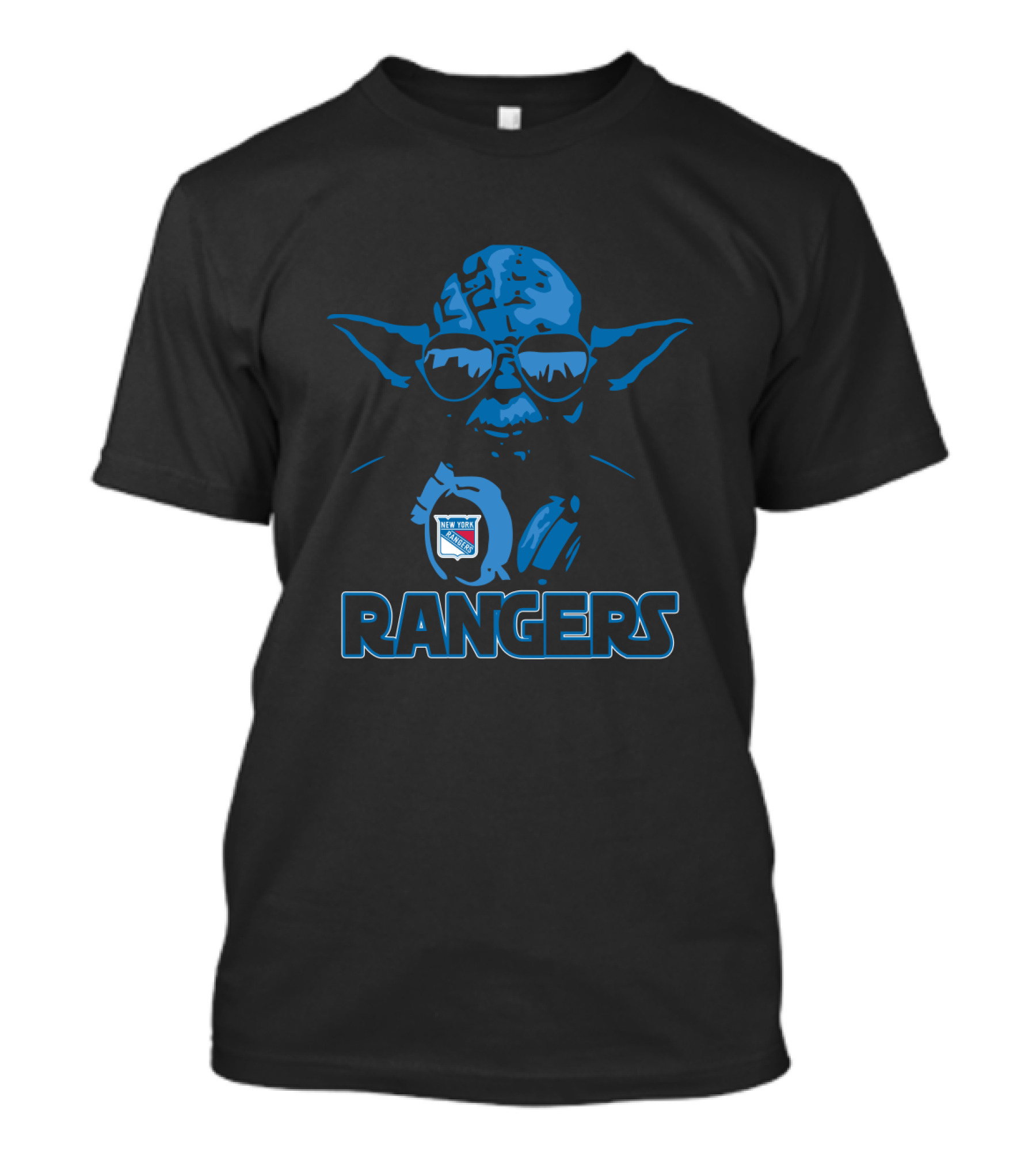 Yoda New York Rangers Star Wars Fans Rangers T-Shirt