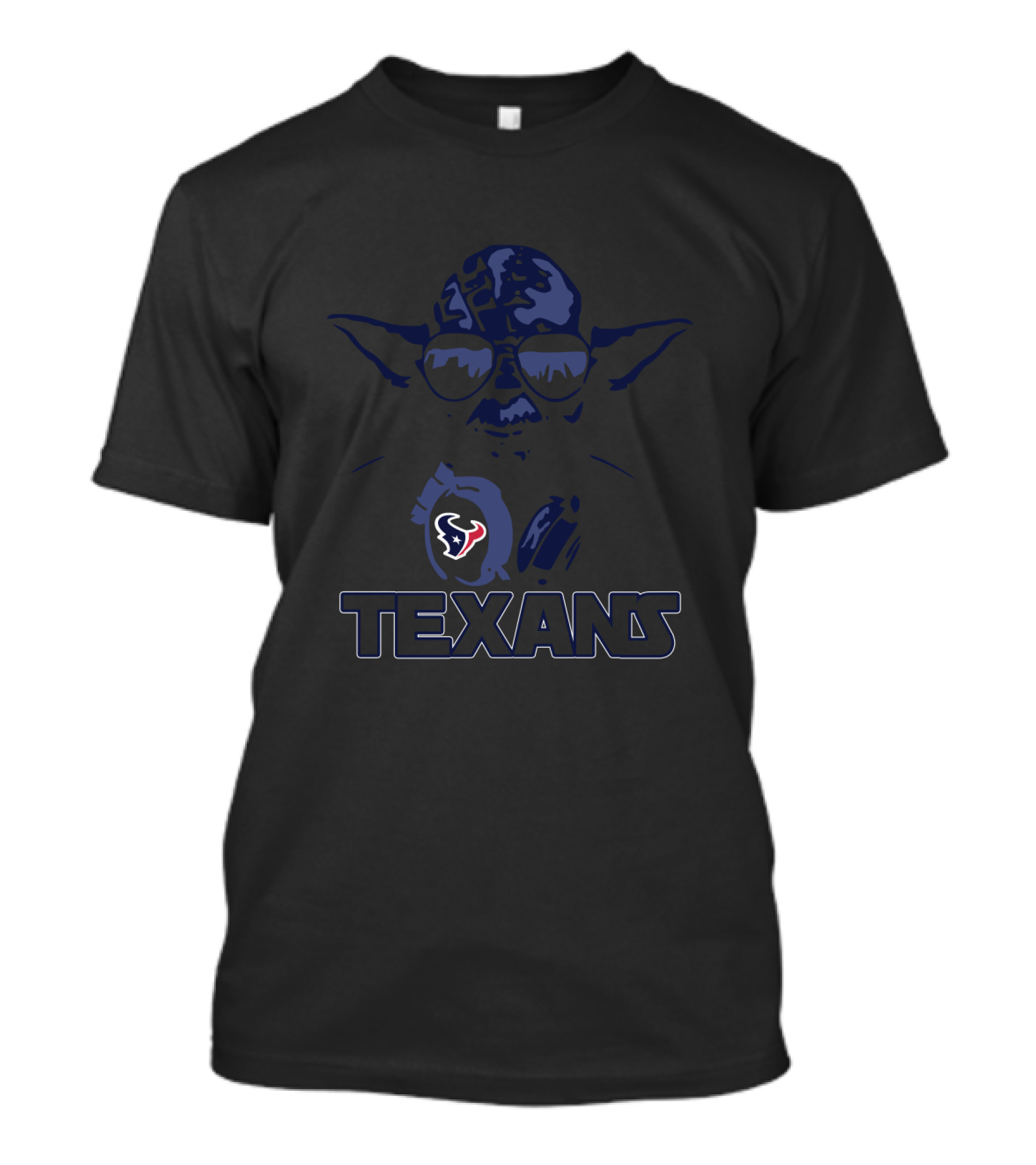 Yoda Houston Texans Fans Star Wars T-Shirt