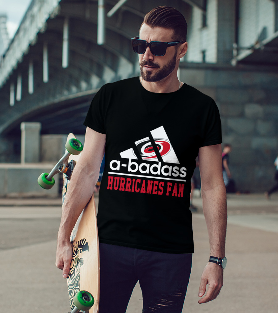 Carolina Hurricanes Fan A-badass T-Shirt