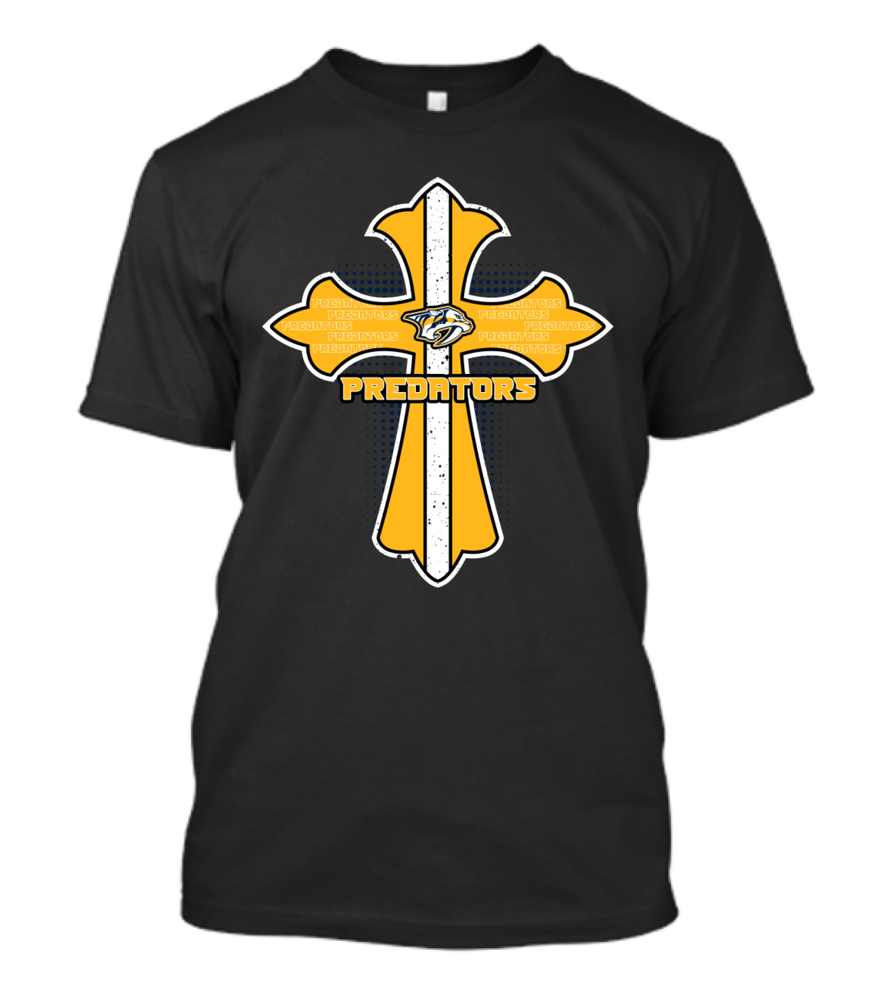 Cross Nashville Predators Fans Predators T-Shirt