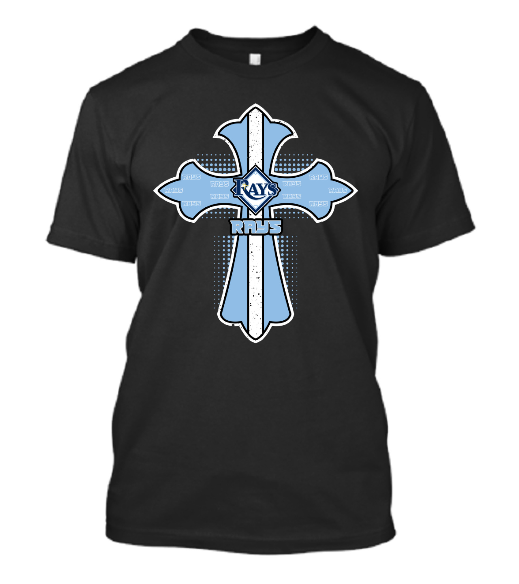 Rays Cross For Jesus And Tampa Bay Rays Fans T-Shirt
