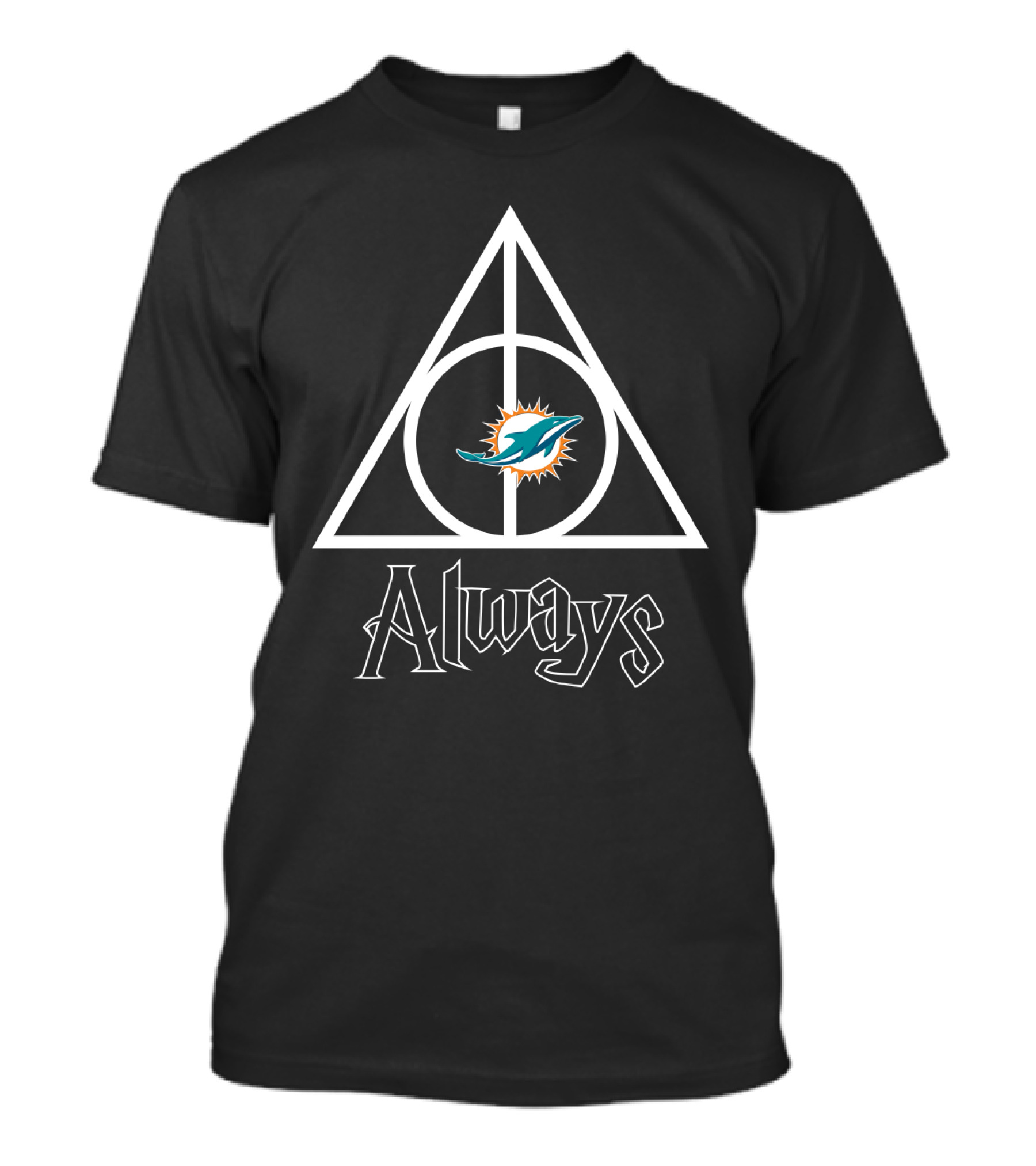 Always Deathly Hallows Miami Dolphins T-Shirt