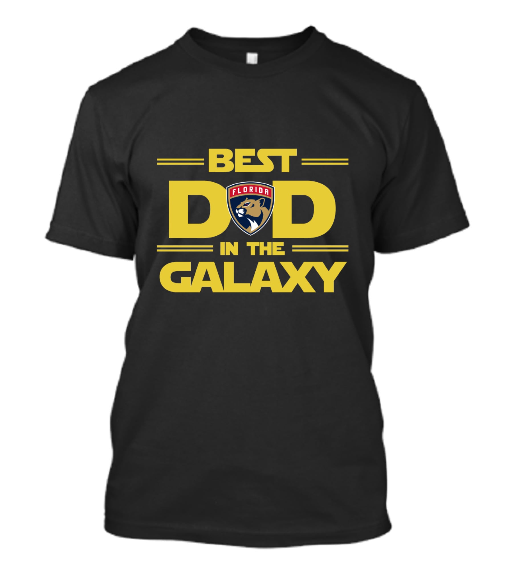 Best Florida Panthers Dad In The Galaxy Star Wars T-Shirt