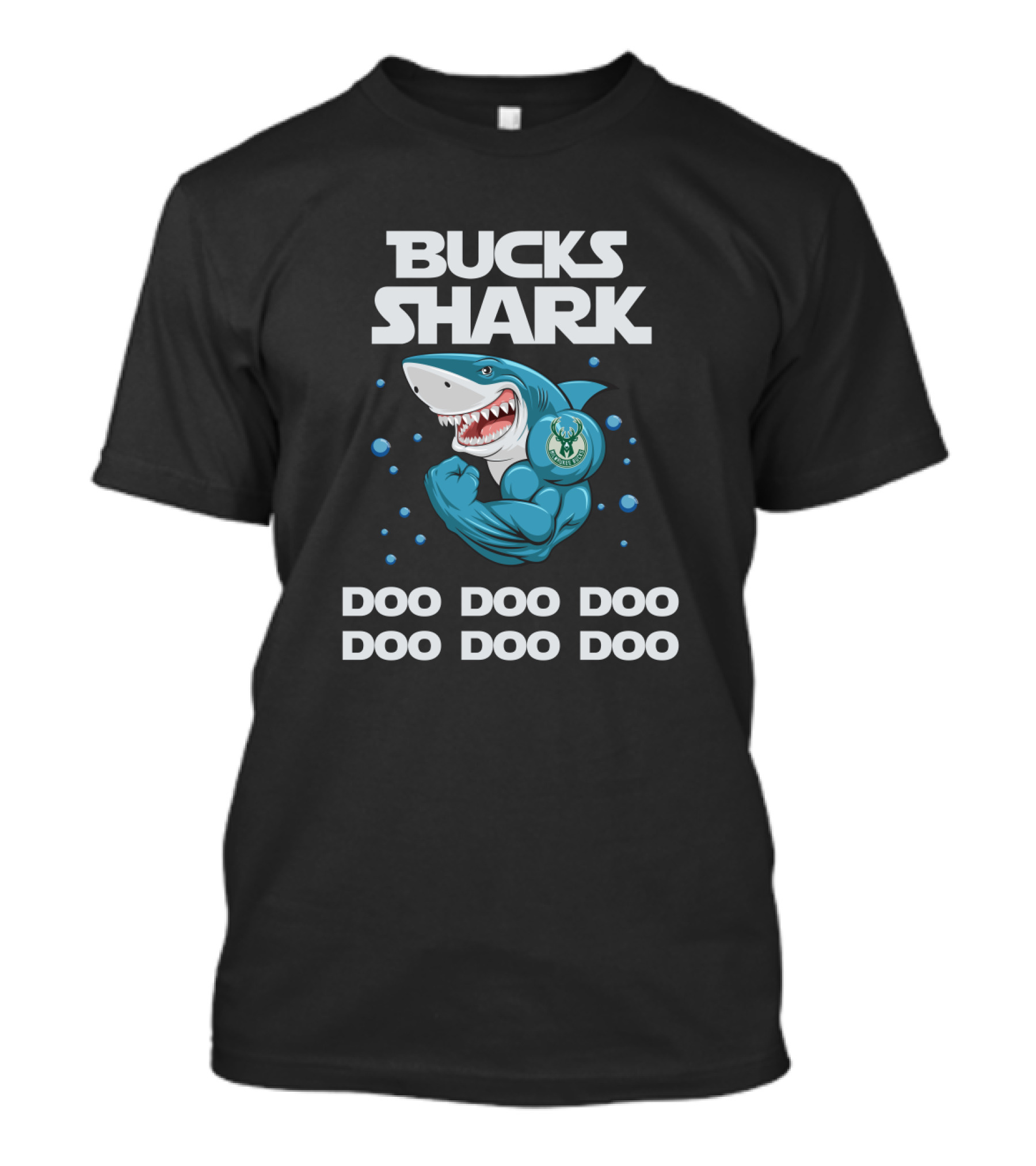 Bucks Shark Doo Doo Doo Doo Doo Doo T-Shirt
