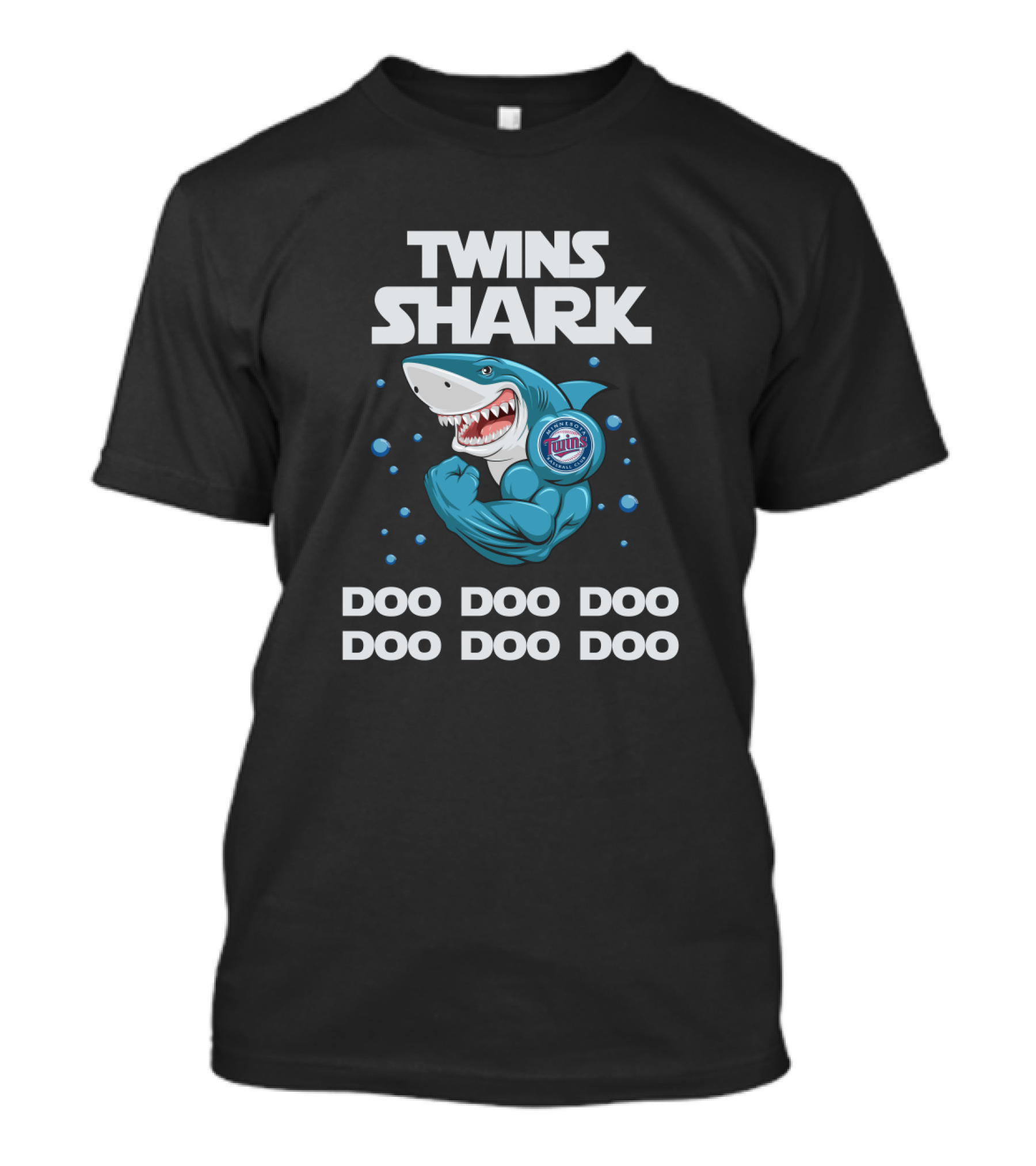 Twins Shark Doo Doo Doo Minnesota Mlb T-Shirt
