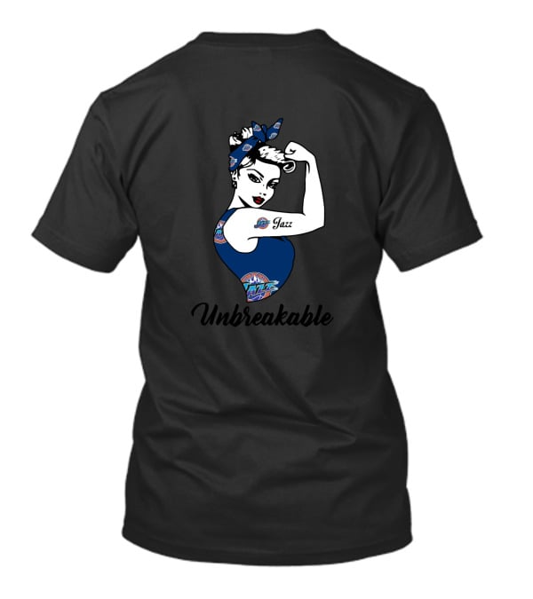 Unbreakable Utah Jazz Strong Girl T-Shirt