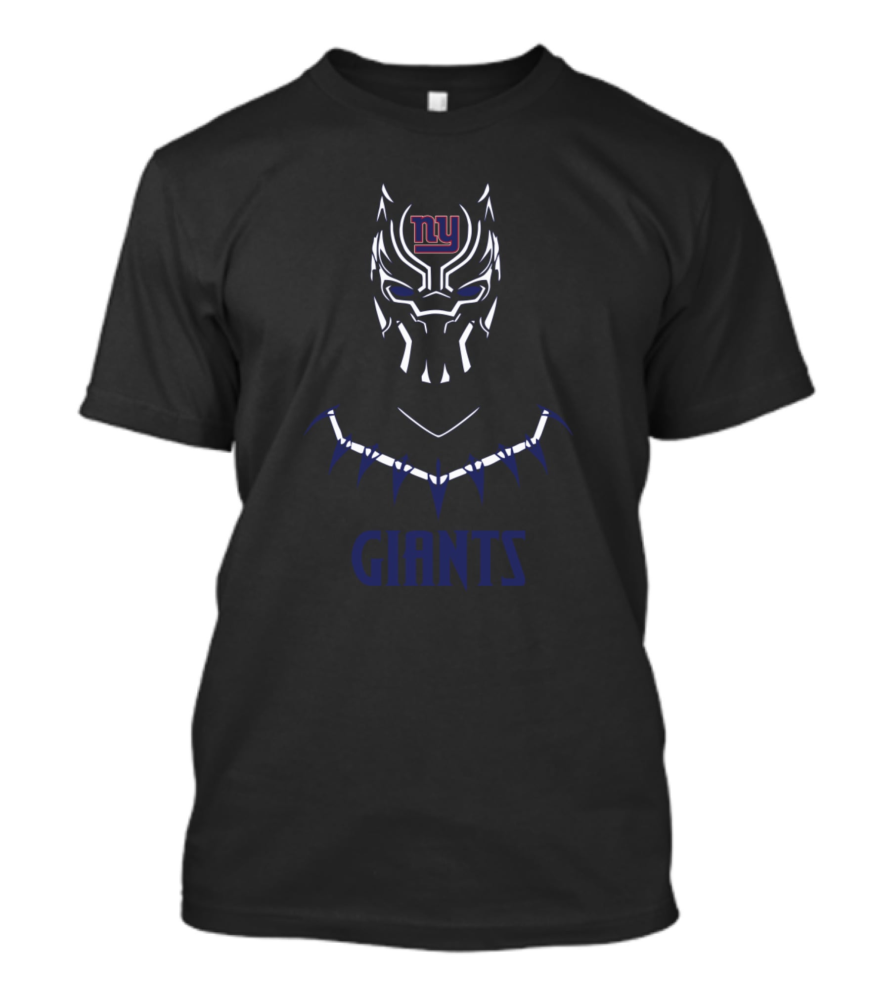 Black Panther New York Giants Nfl Fans T-Shirt