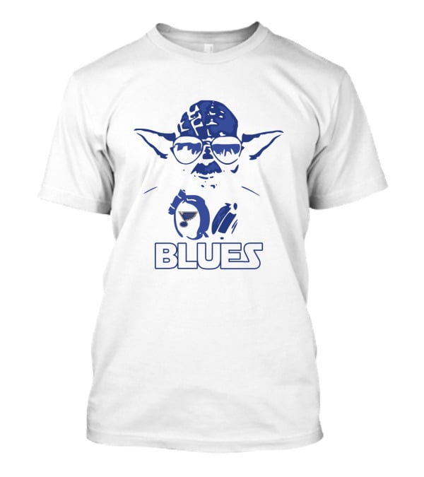 Yoda Star Wars St. Louis Blues Fan T-Shirt