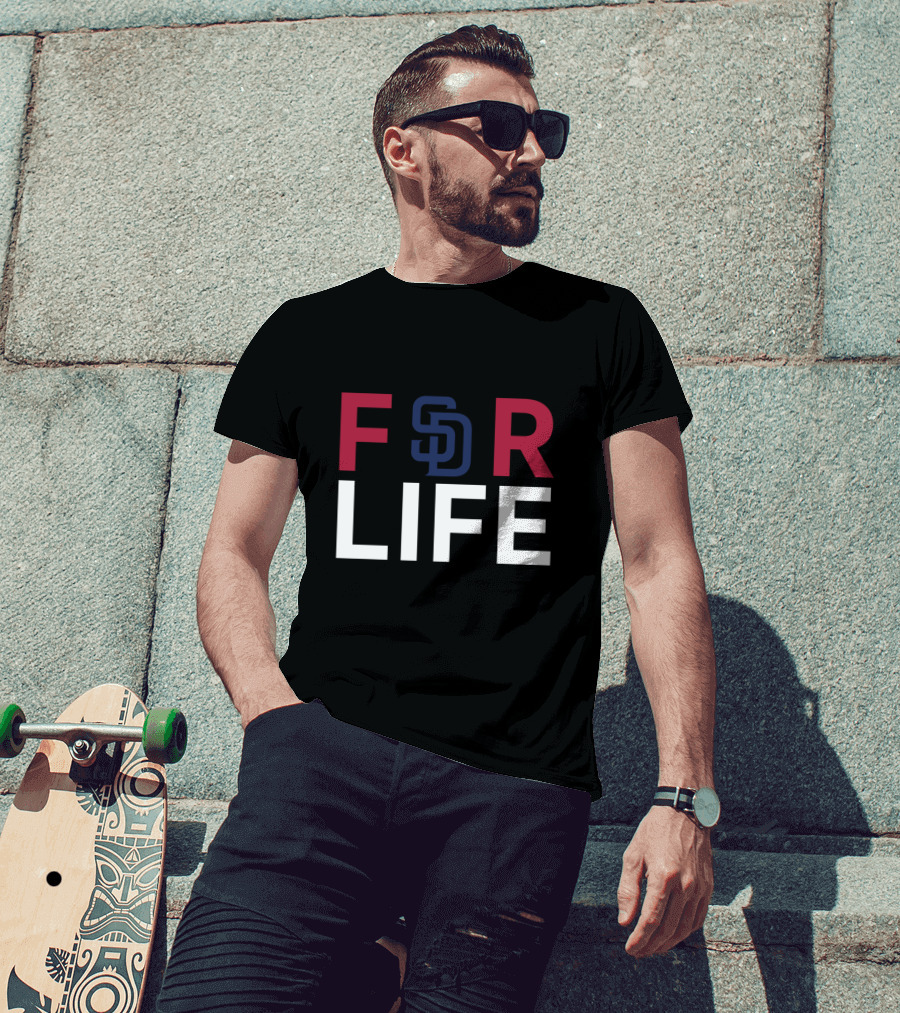 San Diego Padres Sd For Life Loyal Fans T-Shirt