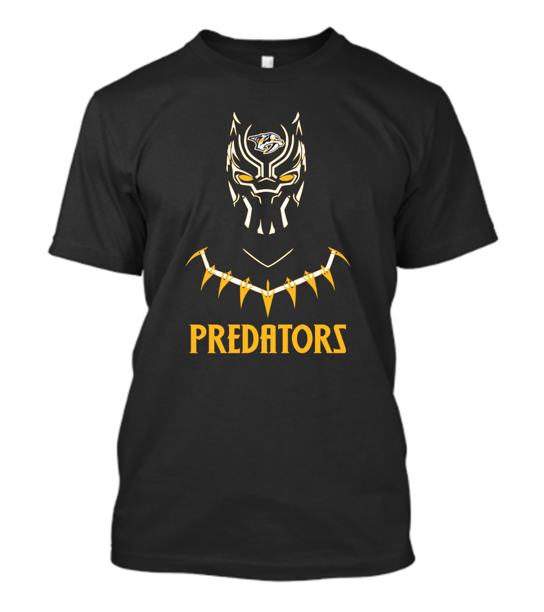 Nashville Predators Black Panther Mashup T-Shirt