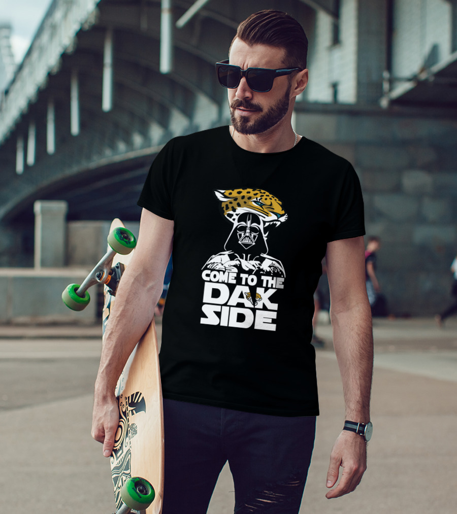 Come To The Dark Side Darth Vader Jacksonville Jaguars Fans T-Shirt