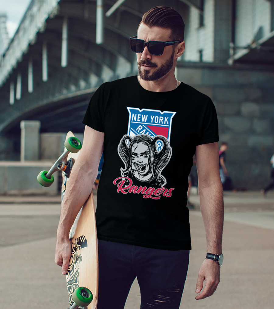 New York Rangers Harley Quinn Fans T-Shirt