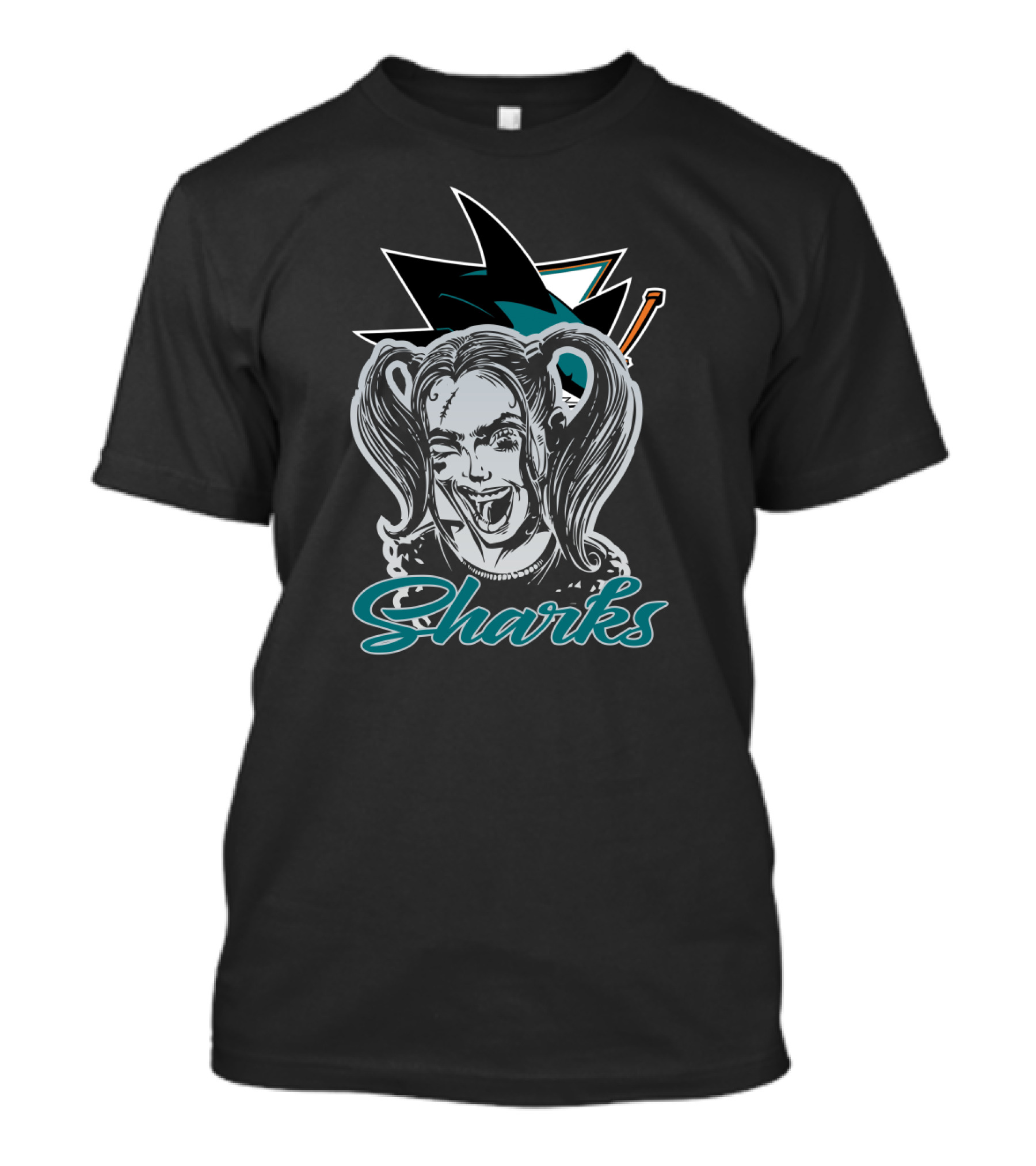 Harley Quinn And San Jose Sharks Fans Sharks T-Shirt
