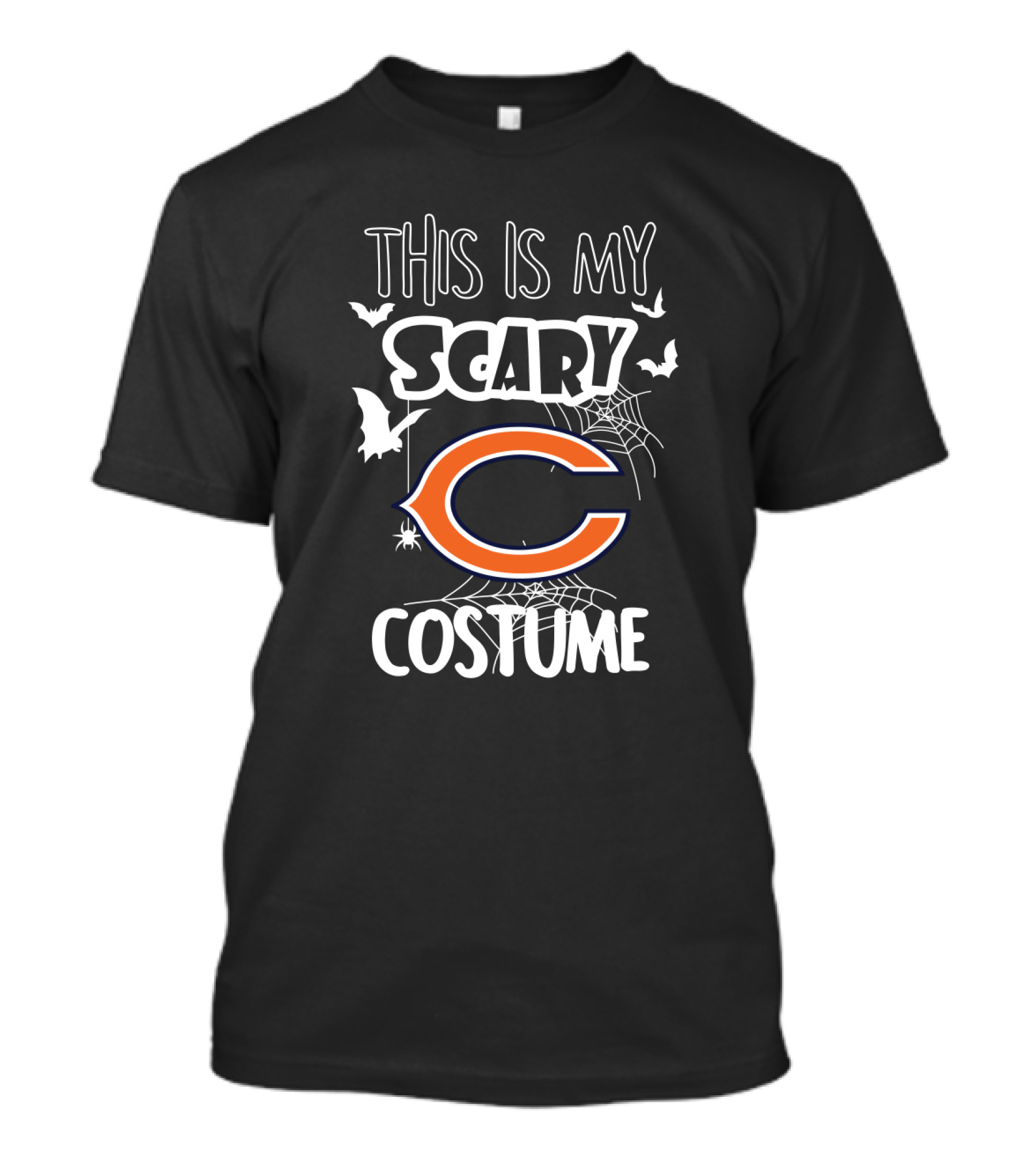 This Is My Scary Chicago Bears Costume T-Shirt