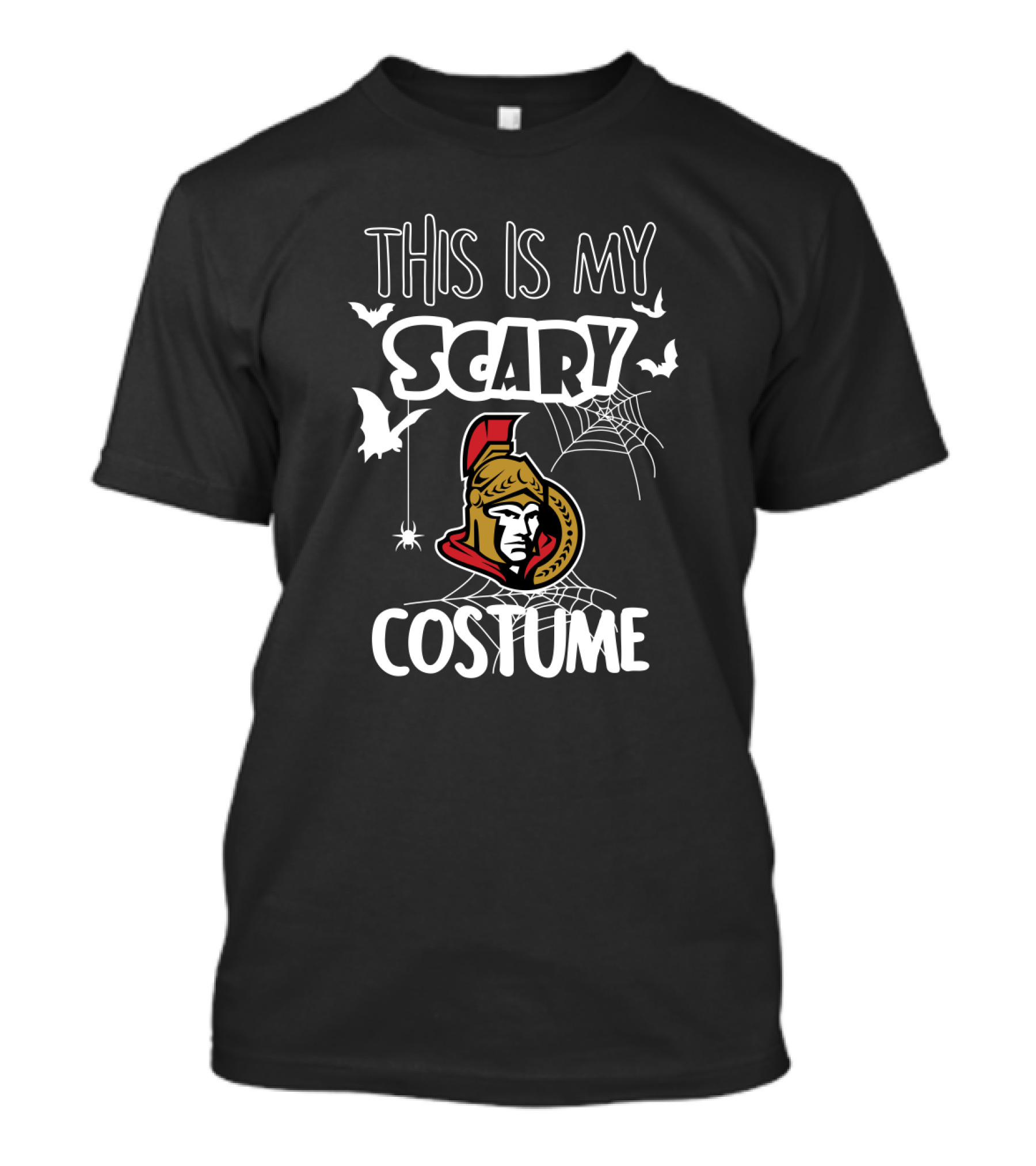 This Is My Scary Costume Ottawa Senators Halloween T-Shirt