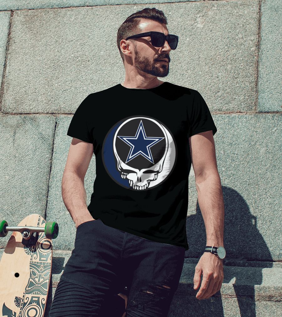 Grateful Dead Steal Your Face Dallas Cowboys Star T-Shirt