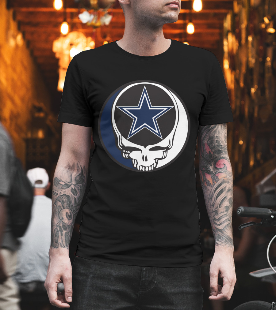 Grateful Dead Steal Your Face Dallas Cowboys Star T-Shirt