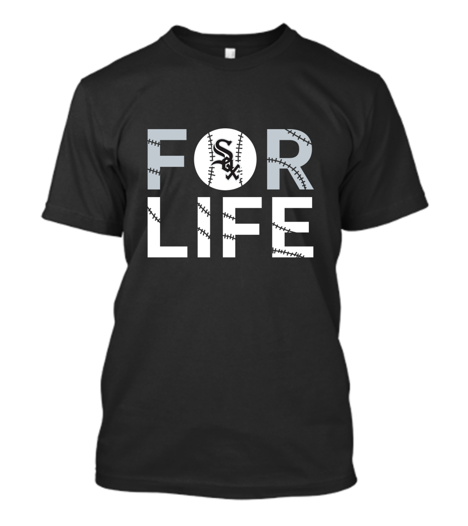 Chicago White Sox Baseball Stitch For Life T-Shirt