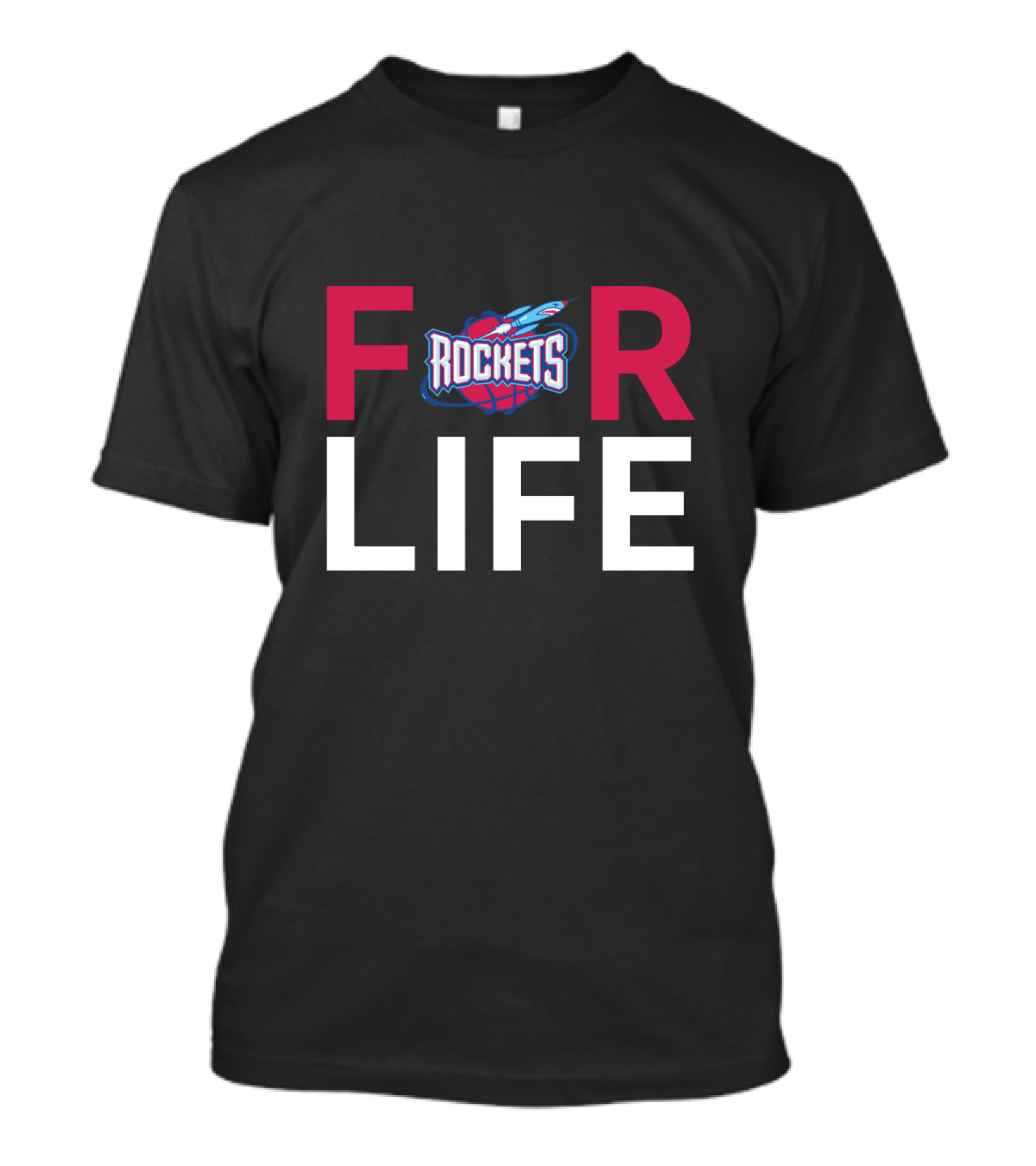 Houston Rockets Fans For Life T-Shirt