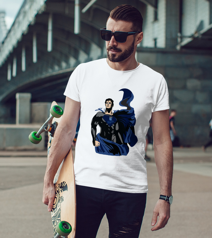 Kansas City Royals Superman Mashup T-Shirt